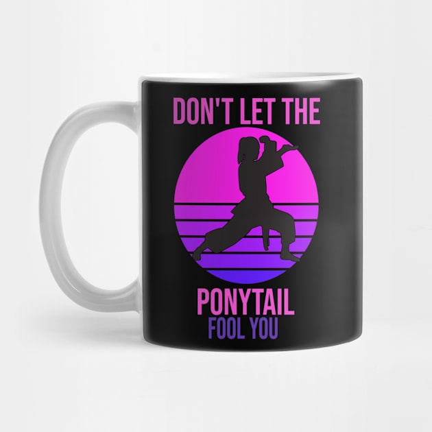 dont let the ponytail fool you by Jandjprints